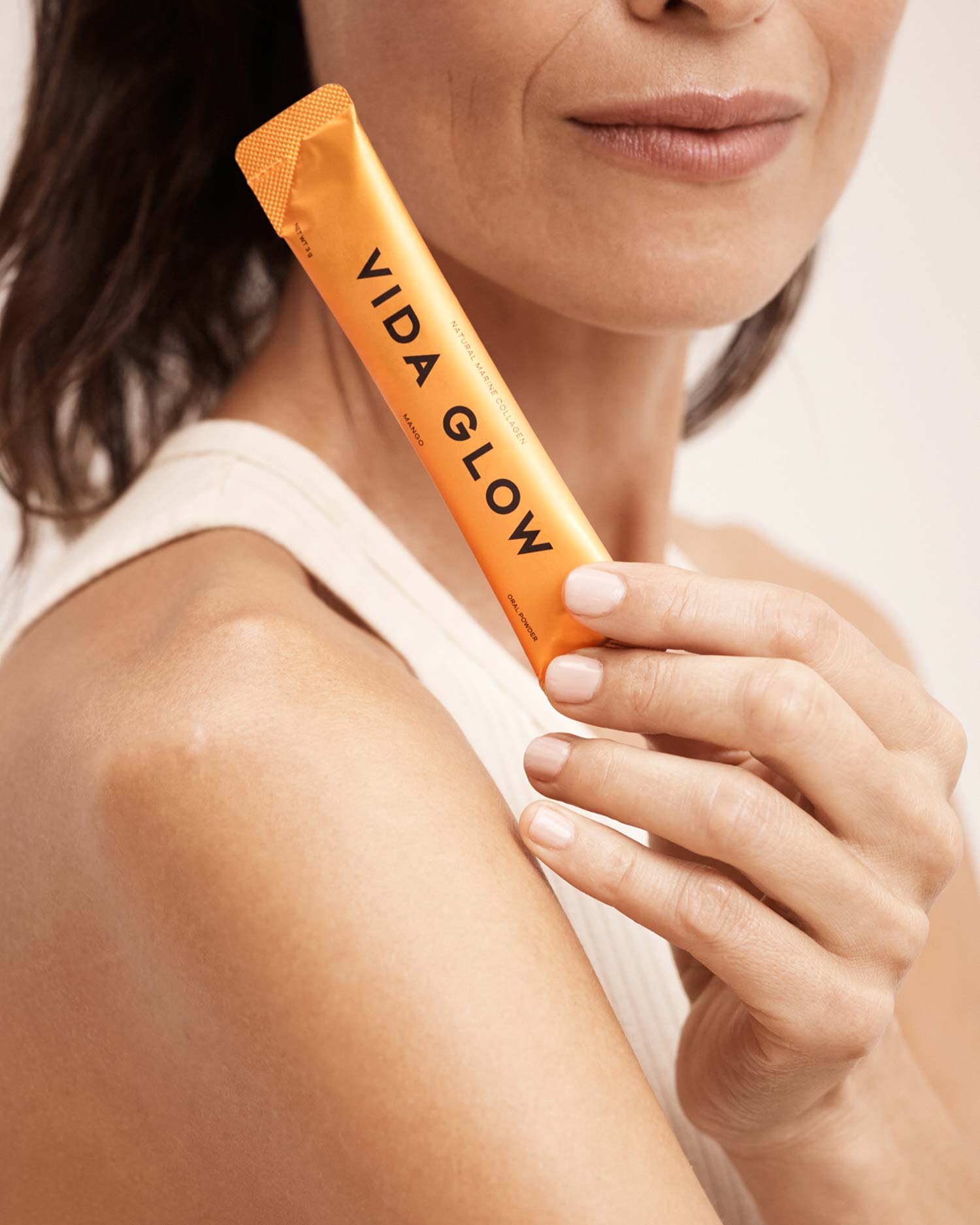 Vida-Glow-Natural Marine Collagen Sachets - Mango-Vida-Glow-Australia