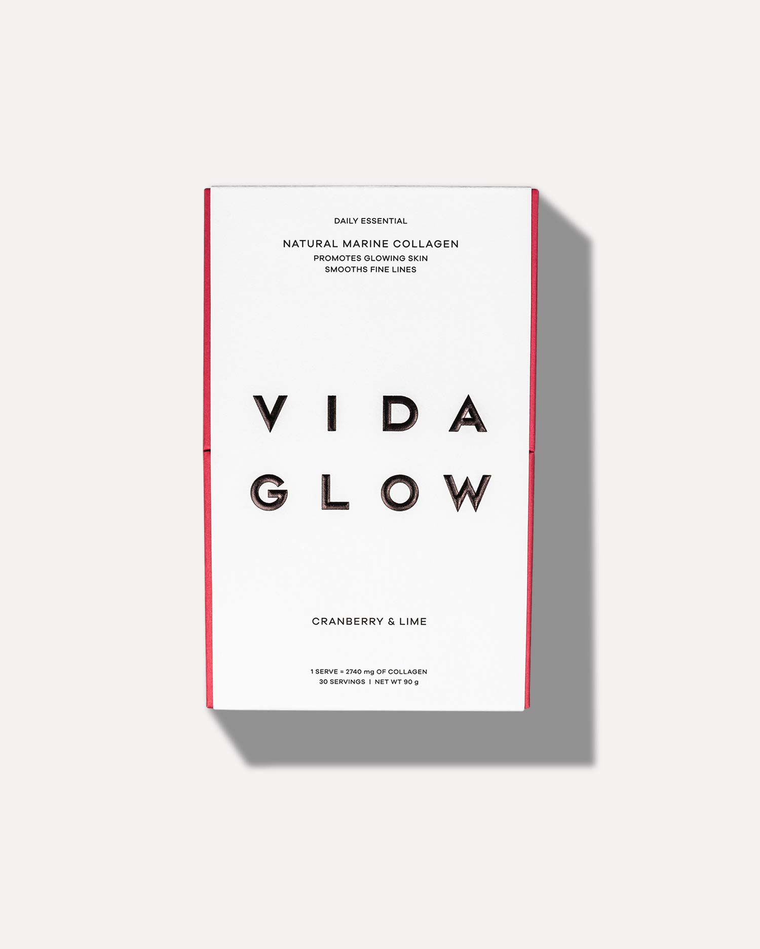 Vida-Glow-Natural Marine Collagen Sachets - Cranberry & Lime-Vida-Glow-Australia