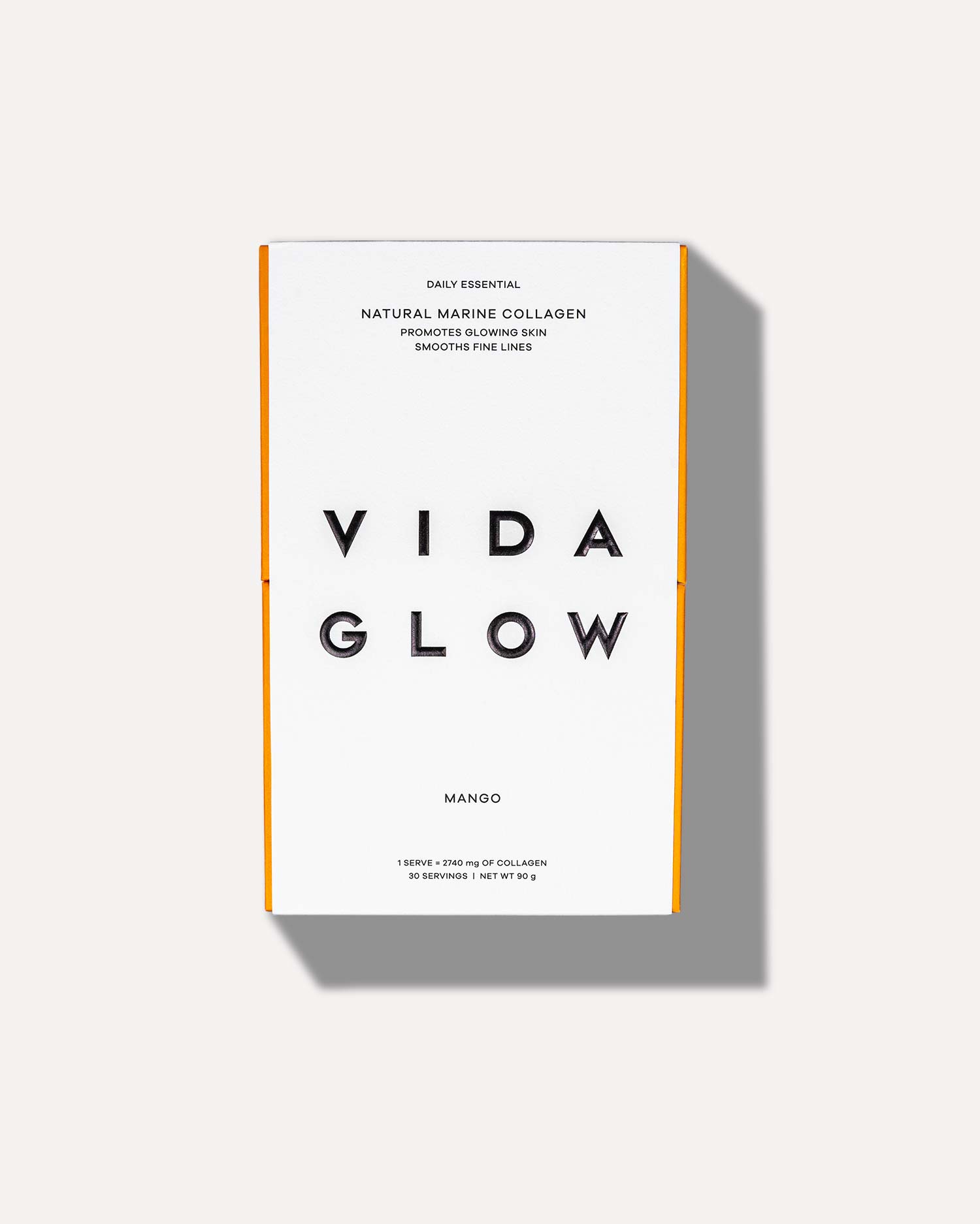 Vida-Glow-Natural Marine Collagen Sachets - Mango-Vida-Glow-Australia