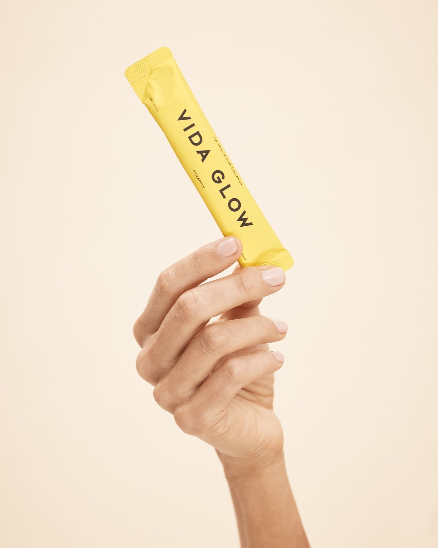 Vida-Glow-Natural Marine Collagen Sachets - Pineapple-Vida-Glow-Australia